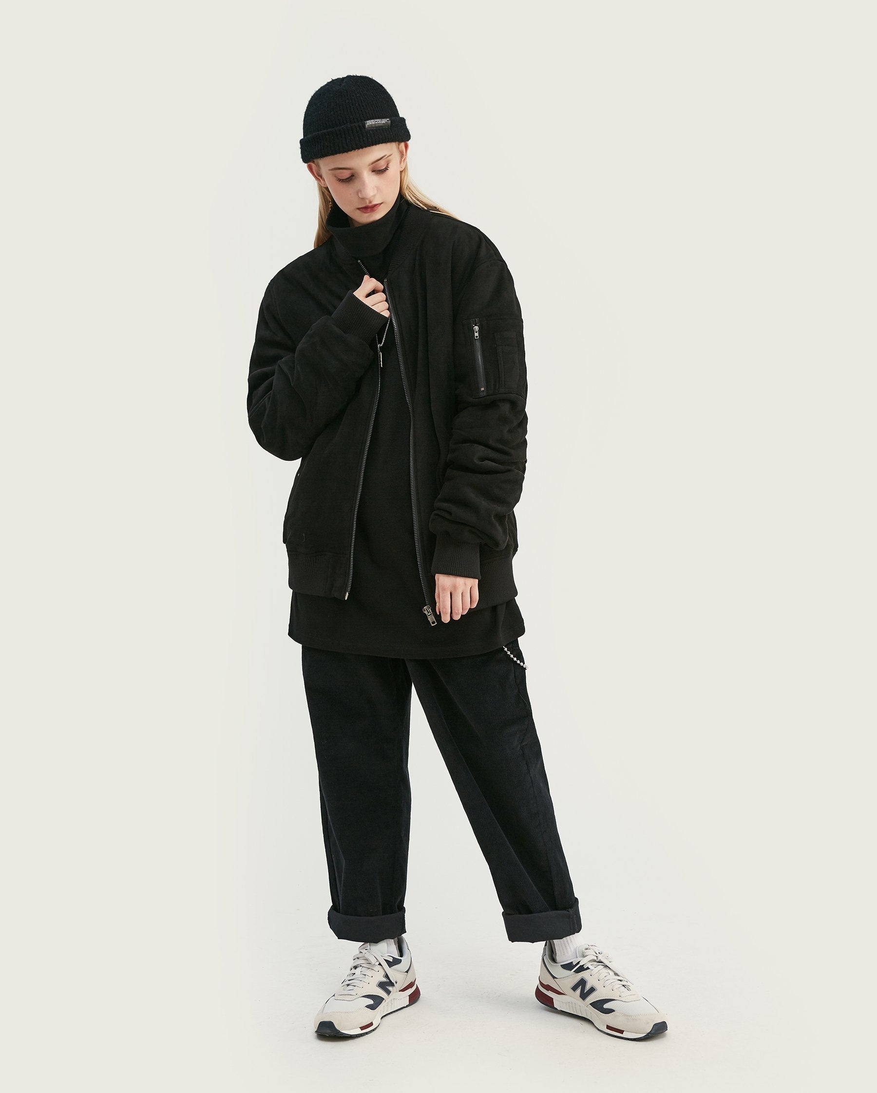 Bomber oversize - Noir