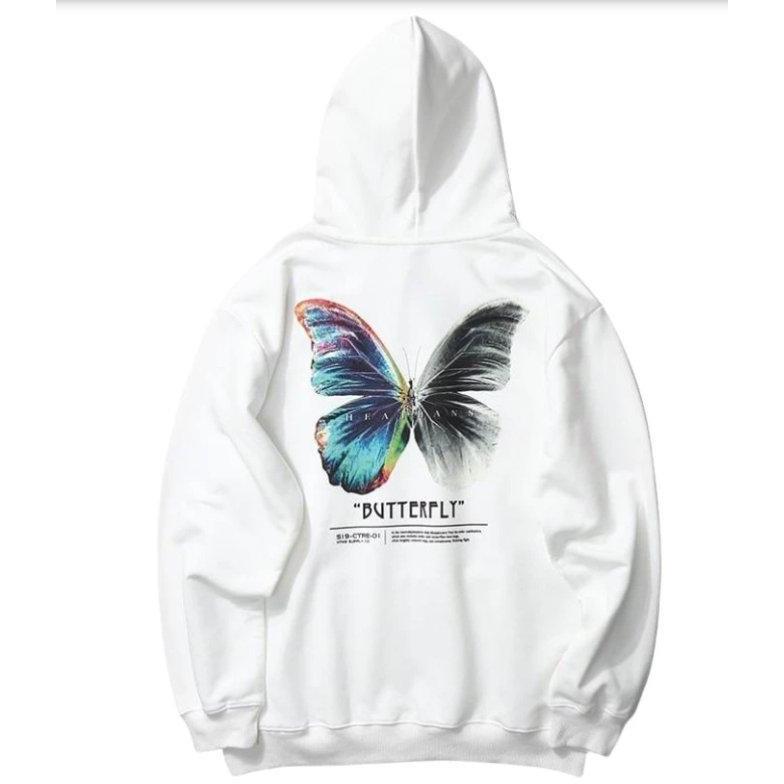 Hoodie Papillon Élégance