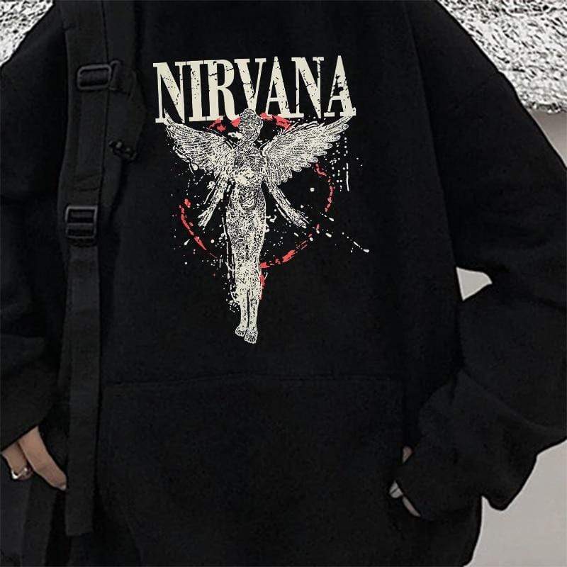 Sweat Grunge Vintage Nirvana