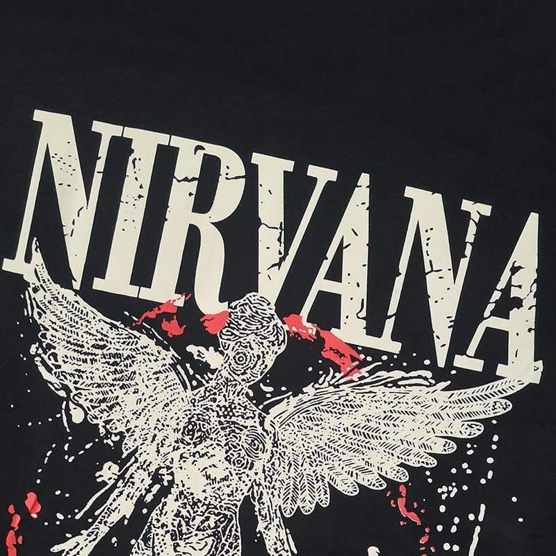 Sweat Grunge Vintage Nirvana