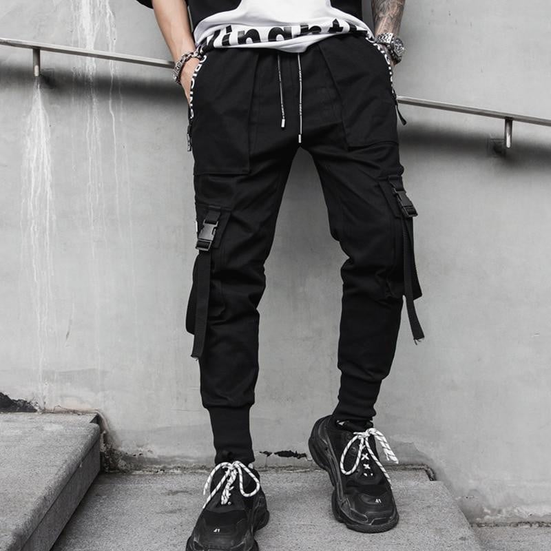 Pantalon Noir Urbain